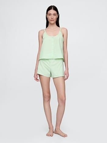 Poplin PJ Short Set