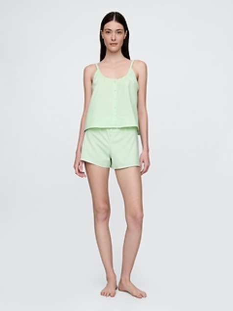 Poplin PJ Short Set