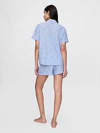 Embroidered PJ Boxer Shorts