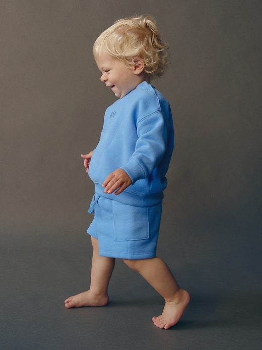 Image number 3 showing, Baby VintageSoft Logo Sweat Set