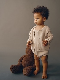 Baby Cardigan Sweater Outfit Set