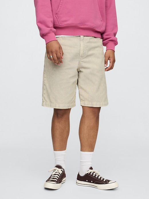 Image number 2 showing, Washed Corduroy Shorts