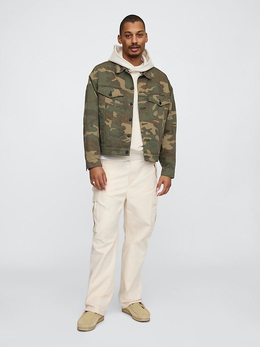 Image number 2 showing, Camo Icon Denim Jacket