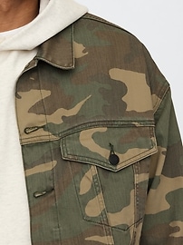 Camo Icon Denim Jacket