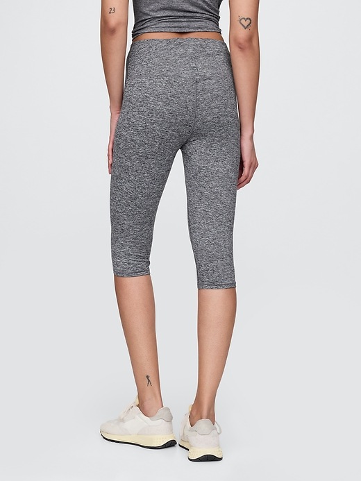 GapFit Smooth High Rise Jersey Cropped Leggings