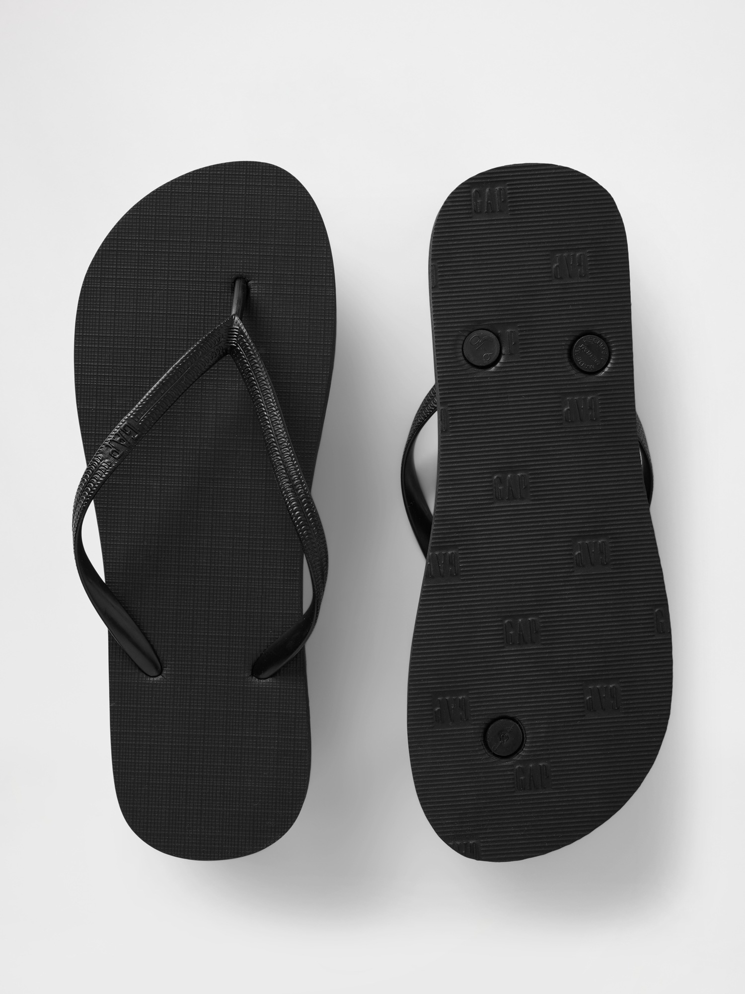 Женские сандалии Gap EVA Flip Flops, цвет: Чёрный — фото 3