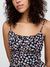 Tie-Strap Cami Midi Dress