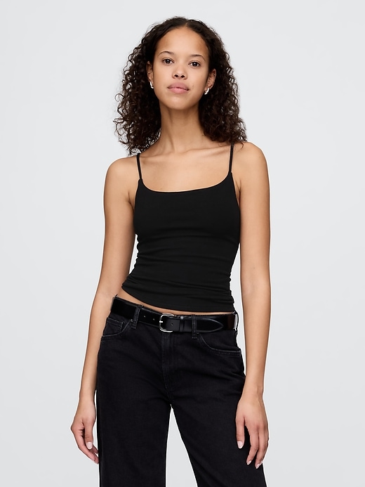 Image number 1 showing, CloseKnit Cropped Cami