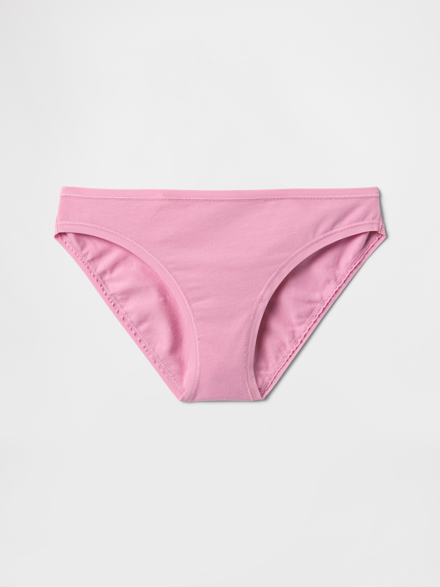 Shop Gap Organic Stretch Cotton Bikini In Sunrise Pink