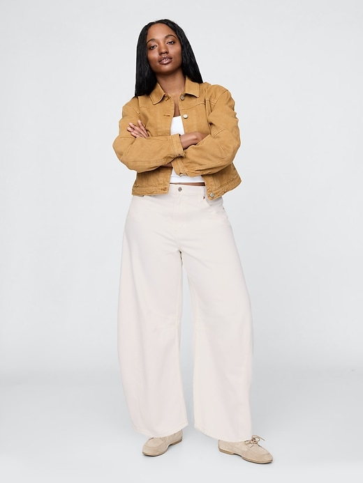 Image number 5 showing, High Rise UltraSoft Horseshoe Jeans