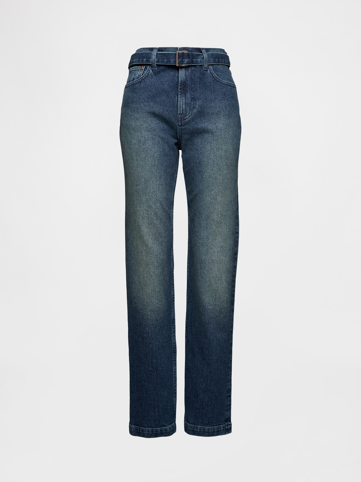 Женские джинсы Gap High Rise ’90s Slim Straight Jeans — фото 4