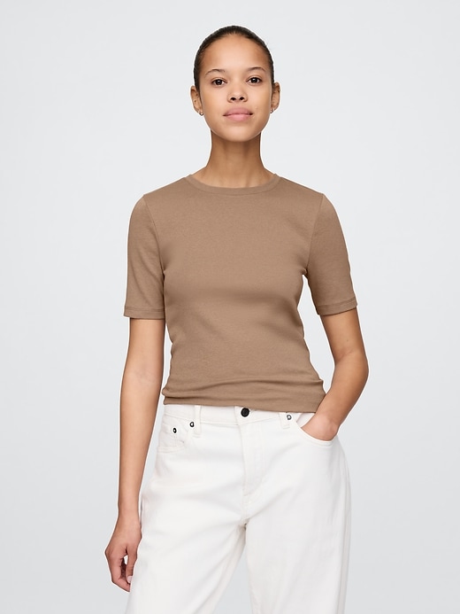 Image number 1 showing, Modern Crewneck T-Shirt