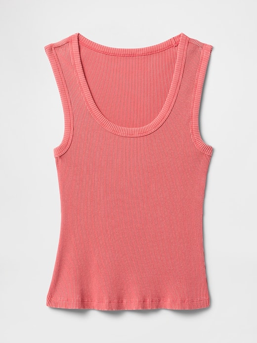 Image number 5 showing, Rib Scoop Tank Top