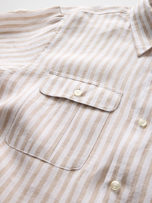 Image number 4 showing, 100% Linen Classic Shirt