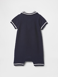 Baby Polo Sweater Shorty One-Piece