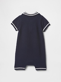 Baby Polo Sweater Shorty One-Piece