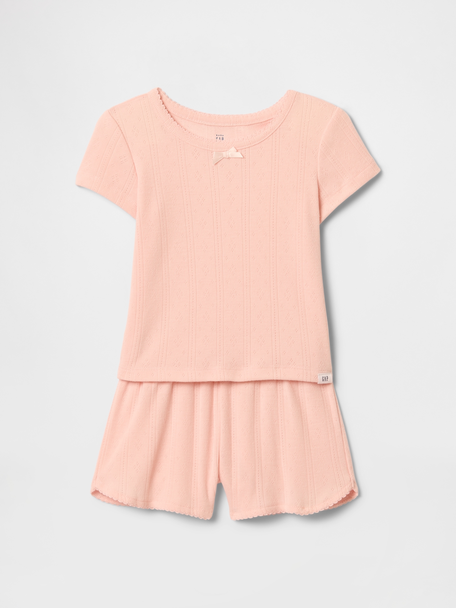 Baby & Toddler Recycled Pointelle PJ Set