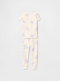 Baby & Toddler Organic Brushed Cotton Floral PJ Set