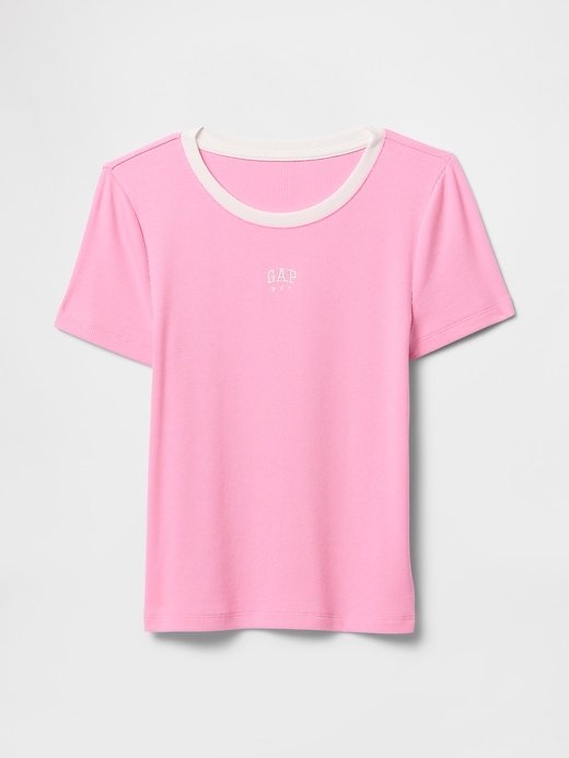 Image number 4 showing, Modern Cropped Logo T-Shirt