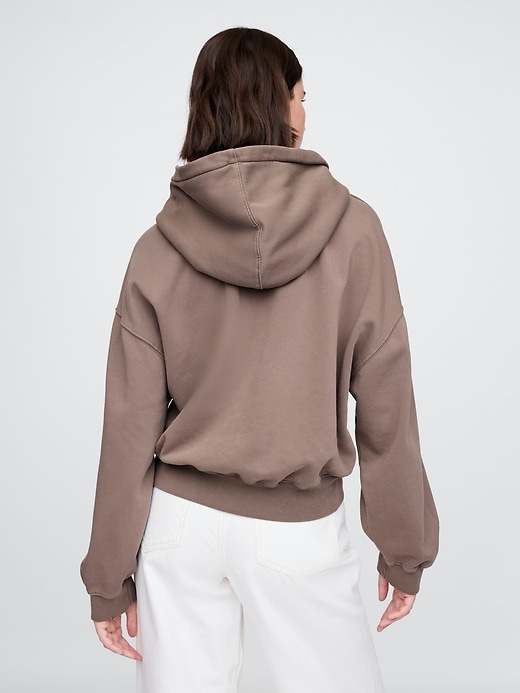 Image number 3 showing, VintageSoft Cropped Hoodie