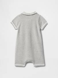 Baby Polo Sweater Shorty One-Piece