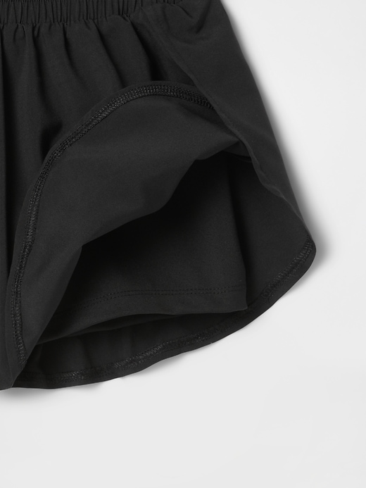 Image number 5 showing, Kids Recycled Butterfly-Hem Run Shorts