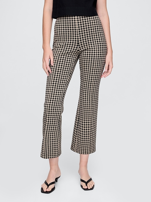Image number 2 showing, High Rise Ponte Crop Kick Pants