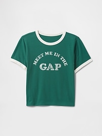 Cotton Jersey Logo Baby T-Shirt