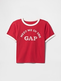 Cotton Jersey Logo Baby T-Shirt