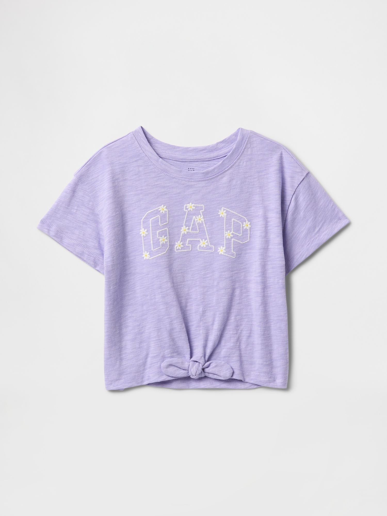 Baby & Toddler Tie-Front Logo T-Shirt