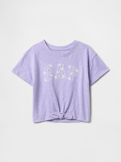 Baby & Toddler Tie-Front Logo T-Shirt