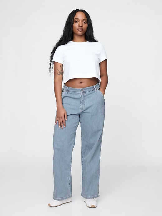 Image number 6 showing, Mid Rise '90s Loose Jeans