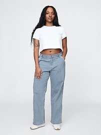 Mid Rise '90s Loose Jeans