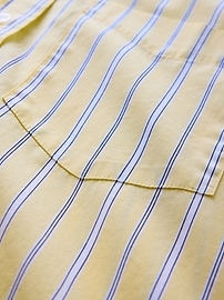 Organic Cotton Poplin Big Shirt