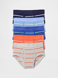 View large product image 1 of 1. Kids Organic Cotton Briefs (5-Pack)