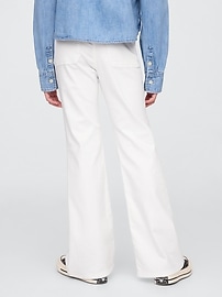 Kids High Rise Patchwork '70s Flare Jeans
