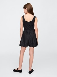 Kids Mixed Media Romper