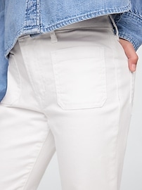 Kids High Rise Patchwork '70s Flare Jeans