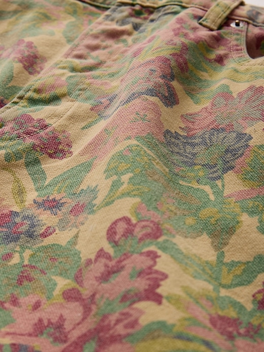 Image number 5 showing, Floral Canvas Shorts