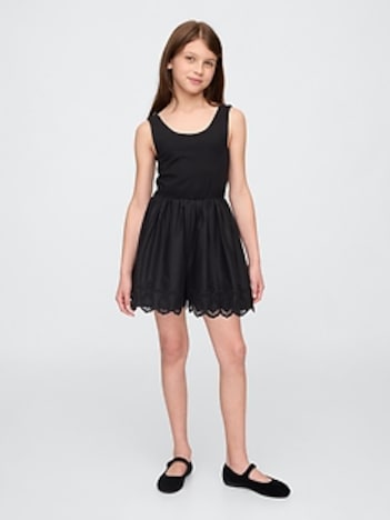 Kids Mixed Media Romper