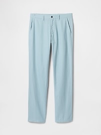 Linen-Cotton Khakis