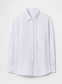 View large product image 28 of 62. 100% Linen Oversized Shirt