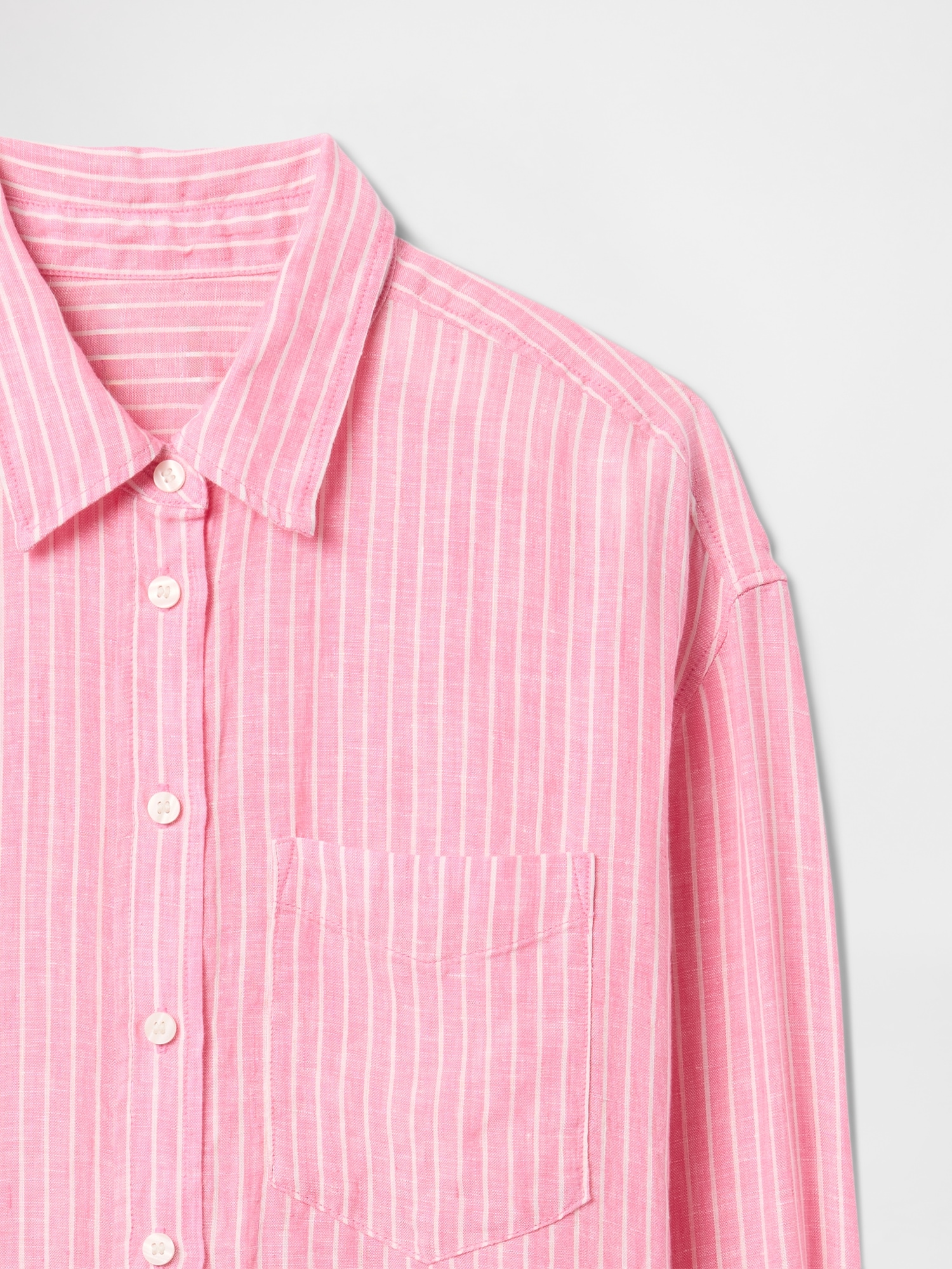 100% Linen Oversized Shirt