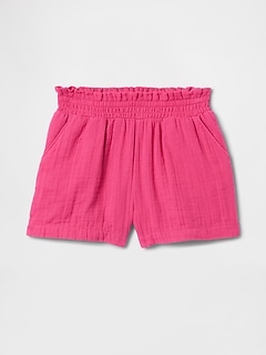 Baby & Toddler Crinkle Gauze Pull-On Shorts