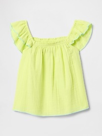 Baby & Toddler Crinkle Gauze Top