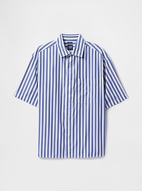 Organic Cotton Oversized Poplin Shirt