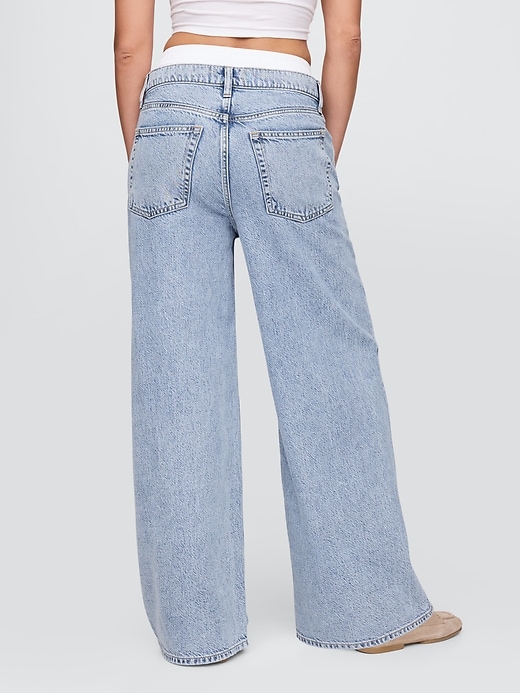 Image number 4 showing, Mid Rise UltraSoft Boxer Baggy Jeans