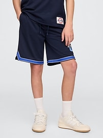 Kids GapFit 8.5" Mesh Pull-On Shorts