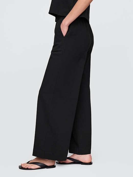 Image number 3 showing, Heavyweight Organic Cotton Wide-Leg Pants
