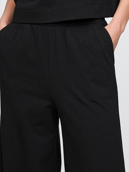 Image number 4 showing, Heavyweight Organic Cotton Wide-Leg Pants